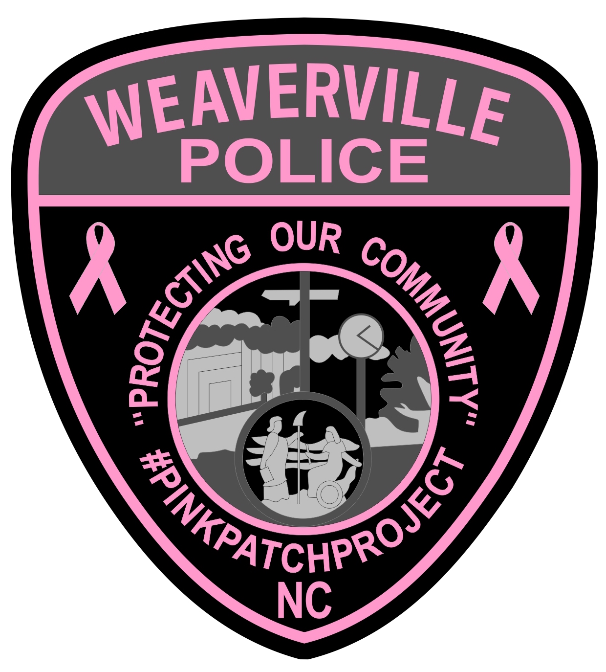 Weaverville Police (NC) - Pink Patch